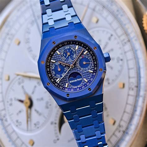 audemars piguet perpetual calendar blue ceramic|audemars piguet perpetual calendar value.